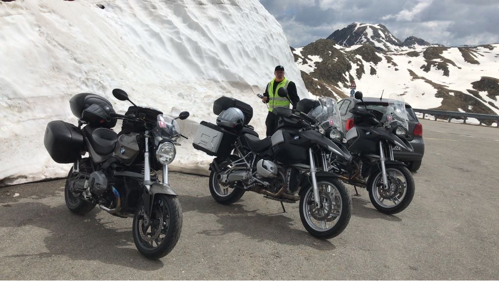 KGF Walter Goda auf einer Alpen-Tour