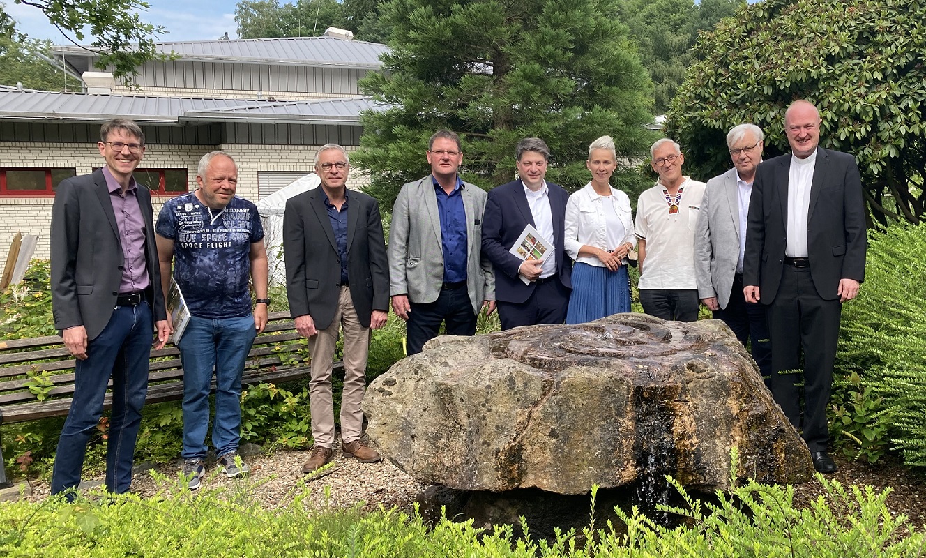 CDU Delegation besucht die Jugendklinik.