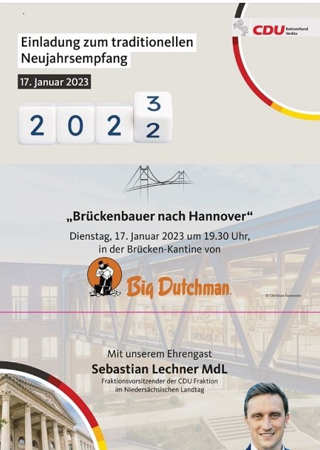 CDU Neujahrsempfang 2023