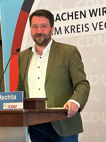 Jochen Steinkamp, Europakandidat des CDU Kreisverbandes Vechta